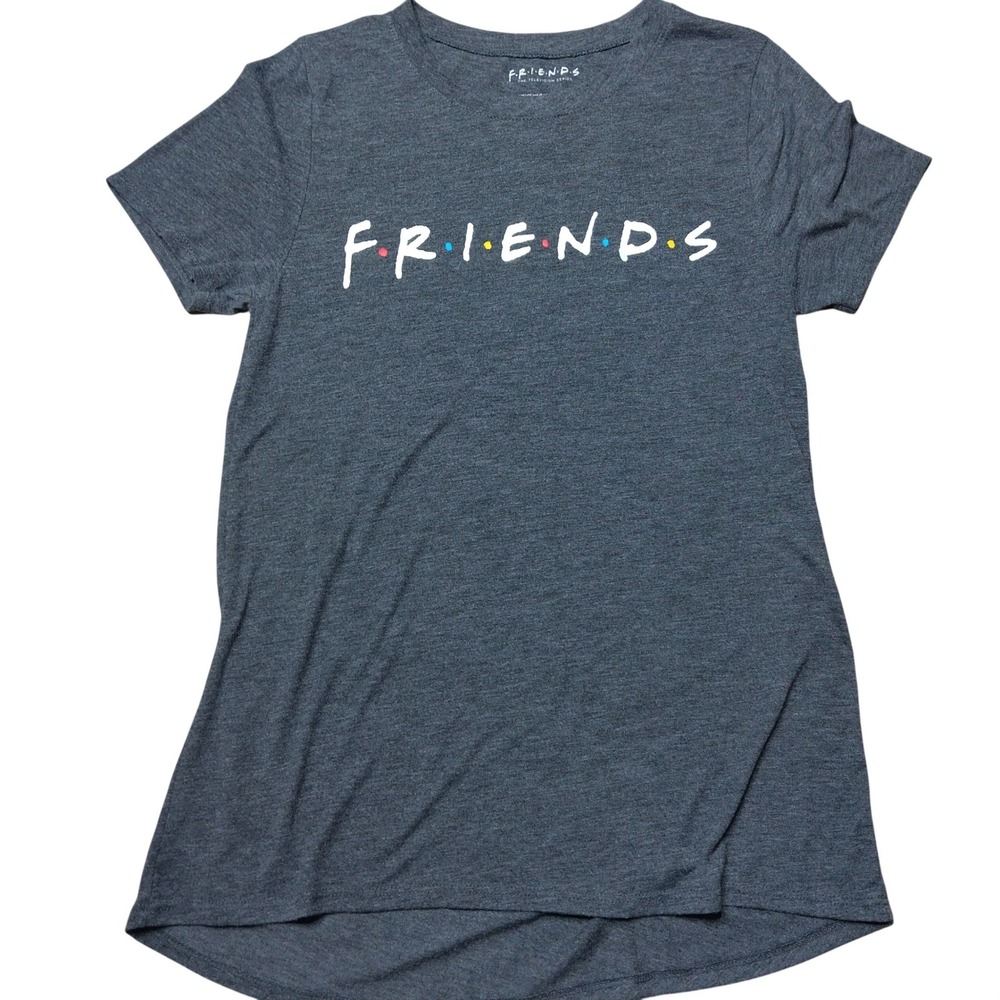 Friends The Television Series Graphic T-Shirt Gray Heather Size Medium M